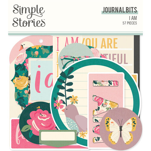 Simple Stories - I Am Collection - Ephemera - Journal Bits and Pieces