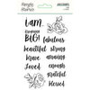 Simple Stories - I Am Collection - Clear Photopolymer Stamps
