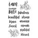 Simple Stories - I Am Collection - Clear Photopolymer Stamps