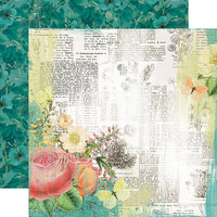 Simple Stories - Simple Vintage Garden District Collection - 12 x 12 Double Sided Paper - Live for Today