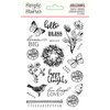 Simple Stories - Simple Vintage Garden District Collection - Clear Photopolymer Stamps