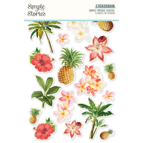 Simple Stories - Simple Vintage Coastal Collection - Sticker Book