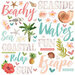 Simple Stories - Simple Vintage Coastal Collection - Foam Stickers