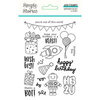 Simple Stories - Birthday Blast Collection - Clear Photopolymer Stamps