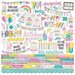Simple Stories - Magical Birthday Collection - 12 x 12 Cardstock Stickers - Combo