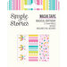 Simple Stories - Magical Birthday Collection - Washi Tape with Foil Accents