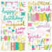 Simple Stories - Magical Birthday Collection - Foam Stickers