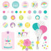 Simple Stories - Magical Birthday Collection - Decorative Brads