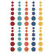 Simple Stories - Bro & Co Collection - Self-Adhesive Enamel Dots