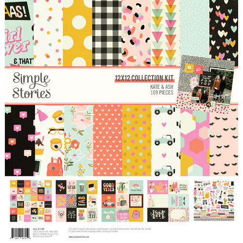 Simple Stories - Kate and Ash Collection - 12 x 12 Collection Kit
