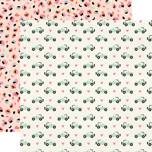 Simple Stories - Kate and Ash Collection - 12 x 12 Double Sided Paper - Good Vibes Simple Stories - Kate and Ash Collection - 12 x 12 Double Sided Paper - Good Vibes