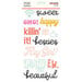 Simple Stories - Kate and Ash Collection - Foam Stickers