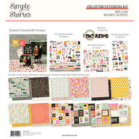 Simple Stories - Kate and Ash Collection - 12 x 12 Collector's Essential Kit
