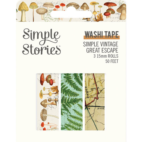 Simple Stories - Simple Vintage Great Escape Collection - Washi Tape