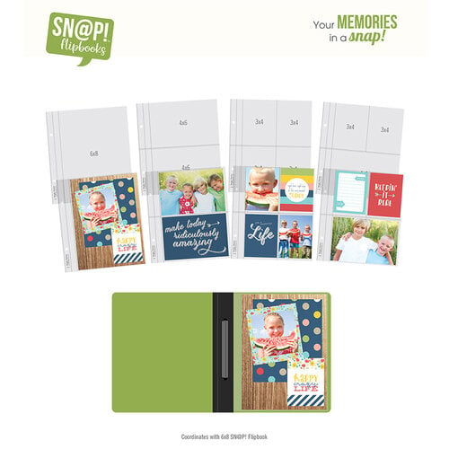 Simple Stories Trail Mix 6x8 Flipbook Kit - 144444555556