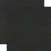 Simple Stories - Color Vibe Collection - 12 x 12 Double Sided Paper - Black