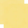 Simple Stories - Color Vibe Collection - 12 x 12 Double Sided Paper - Buttercup