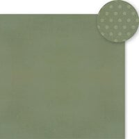 Simple Stories - Color Vibe Collection - 12 x 12 Double Sided Paper - Moss
