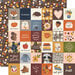 Simple Stories - Cozy Days Collection - 12 x 12 Double Sided Paper - 2 x 2 Elements