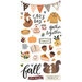 Simple Stories - Cozy Days Collection - 6 x 12 Chipboard Stickers