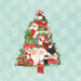 Simple Stories - Simple Vintage North Pole Collection - 12 x 12 Double Sided Paper - The Trimmings