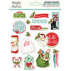 Simple Stories - Simple Vintage North Pole Collection - Layered Stickers