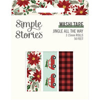 Simple Stories - Jingle All The Way Collection - Washi Tape