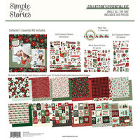 Simple Stories - Jingle All The Way Collection - 12 x 12 Collector's Essential Kit