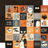 Simple Stories - Boo Crew Collection - 12 x 12 Double Sided Paper - 2 x 2 Elements