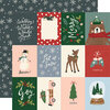 Simple Stories - Winter Cottage Collection - 12 x 12 Double Sided Paper - 3 x 4 Elements