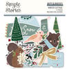 Simple Stories - Winter Cottage Collection - Ephemera - Bits and Pieces
