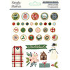 Simple Stories - Winter Cottage Collection - Decorative Brads