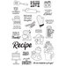 Simple Stories - Apron Strings Collection - Clear Photopolymer Stamps