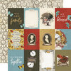 Simple Stories - Simple Vintage Ancestry Collection - 12 x 12 Double Sided Paper - 3 x 4 Elements