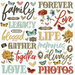 Simple Stories - Simple Vintage Ancestry Collection - Foam Stickers