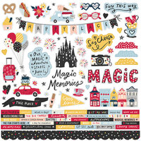 Simple Stories - Say Cheese Main Street Collection - 12 x 12 Cardstock Stickers