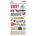 Simple Stories - Say Cheese Main Street Collection - Foam Stickers