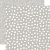 Simple Stories - Say Cheese Main Street - 12 x 12 Double Sided Paper - Grey Dots