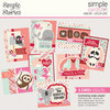 Simple Stories - Sweet Talk Collection - Simple Cards Card Kit