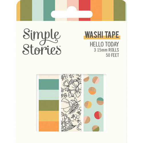 Simple Stories - Hello Today Collection - Washi Tape