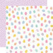 Simple Stories - Bunnies and Blooms Collection - 12 x 12 Double Sided Paper - Egg Hunt
