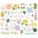 Simple Stories - Bunnies and Blooms Collection - Ephemera - Bits and Pieces