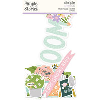 Simple Stories - Simple Pages Collection - Page Pieces - Bloom