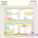 Simple Stories - Simple Pages Collection - Page Kit - Happy Spring