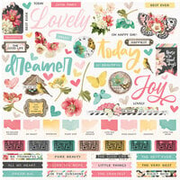 Simple Stories - Simple Vintage Cottage Fields Collection - 12 x 12 Cardstock Stickers