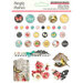 Simple Stories - Simple Vintage Cottage Fields Collection - Decorative Brads