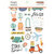Simple Stories - Safe Travels Collection - Sticker Book