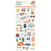 Simple Stories - Safe Travels Collection - Puffy Stickers