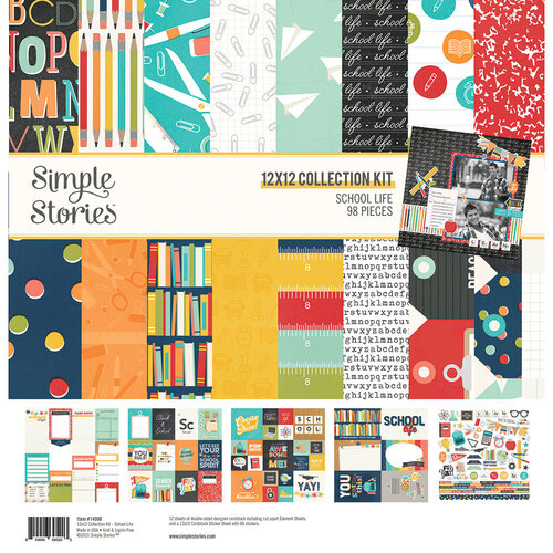 Simple Stories - School Life Collection - 12 x 12 Collection Kit