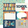 Simple Stories - School Life Collection - 12 x 12 Double Sided Paper - 4 x 6 Elements